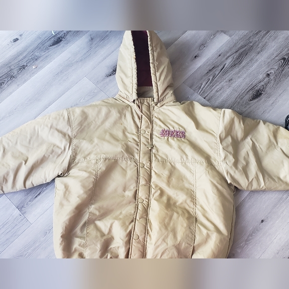 Vintage Starter Jacket Hooded XXL San Francisco Giants - Picture 7 of 9